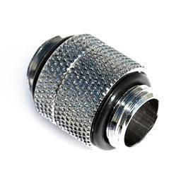 Bitspower 2 x G1/4 - Rotary adapter - Shiny Silver