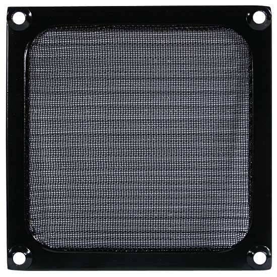 Fan filter/grill 140mm Black Buy at