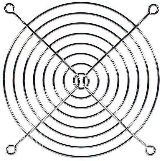 Fan grill 120mm Chrome Buy at