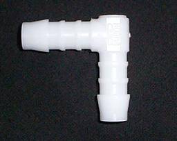 Plastic L-piece - 1/2" (12mm)