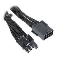 BitFenix 8-pin PCIe Extension cable - 45cm - Black