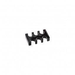 Cable Comb - 6-Slot 3mm - Black